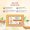 Nisha Sandalwood Body Cleansing Bar (125g)