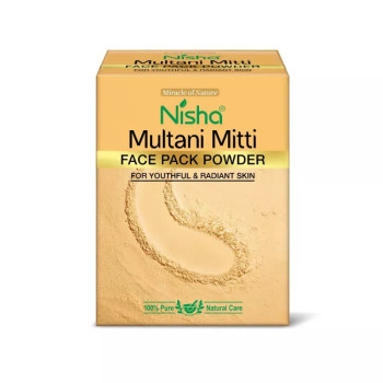 Nisha Multani Mitti Face Pack Powder (100g, Pack of 3)