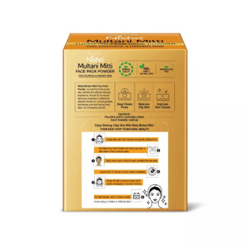 Nisha Multani Mitti Turmeric Face Pack Powder (100g)