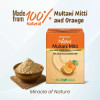 Nisha Multani Mitti Orange Face Pack Powder (100g, Pack of 3)
