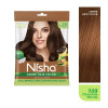 Nisha Creme Hair Color 7.53 Chocolate Blonde (Pouch Pack) (Colorant 20g + Developer 20ml) (1Pack, Pack of 6)