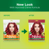Nisha Creme Hair Color Cherry Red (Pouch Pack) (Colorant 20g + Developer 20ml) (1Pack, Pack of 6)