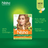 Nisha Creme Hair Color 7.3 Honey Blonde (Colorant 20g + Developer 20ml) (1Pack, Pack of 6)