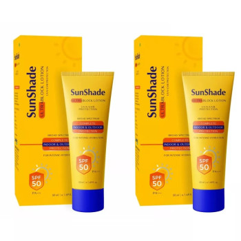 Leeford Sunshade Lotion (50ml, Pack of 2)
