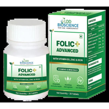 LDD Bioscience Folic + Advanced Tablet (30tab)