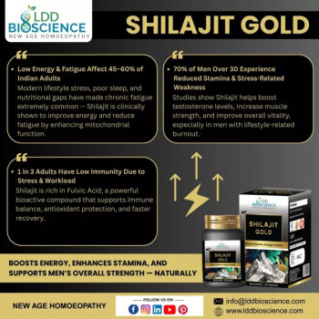 LDD Bioscience Shilajit Gold Capsules (30cap)