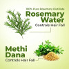 Bakson Sunny Herbals Rosemary & Methi Water Hair Spray 100% Pure (200ml)