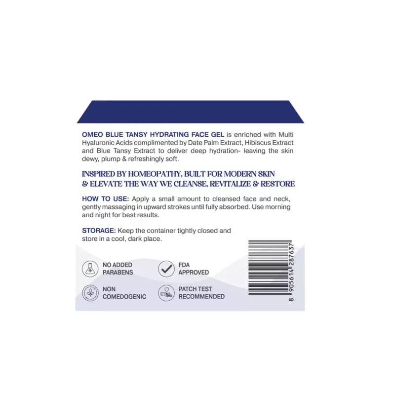 Omeo Blue Tansy Hydrating Face Gel (50g)