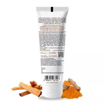 Omeo Sandalwood & Turmeric De-Tan Face Scrub (100g)