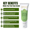 Omeo Tea Tree Deep Cleansing Face Scrub (100g)