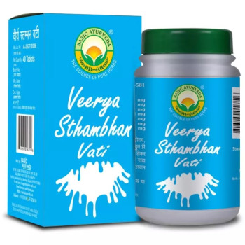 Basic Ayurveda Veerya Sthambhan Vati (40tab)