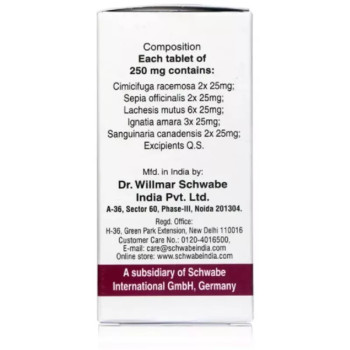 Willmar Schwabe India Klimaktolan Tablets (20g)
