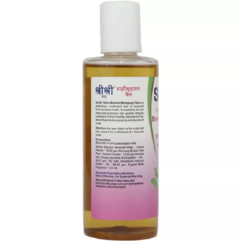 Sri Sri Tattva Brahmi Bhringaraj Taila (100ml)