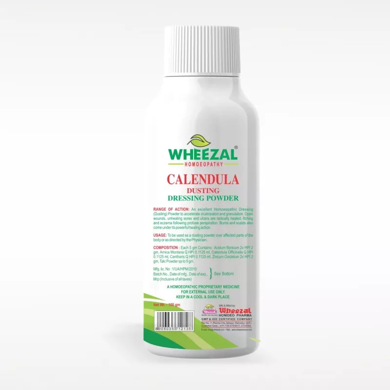 Wheezal Calendula Dressing Powder (100g)