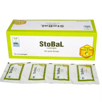 SBL Stobal Cough Lozenges (10 Strips) (80tab)