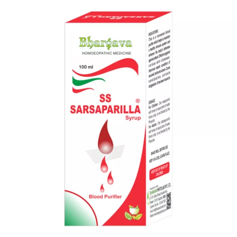 Bhargava Sarsaparilla Syrup (100ml)