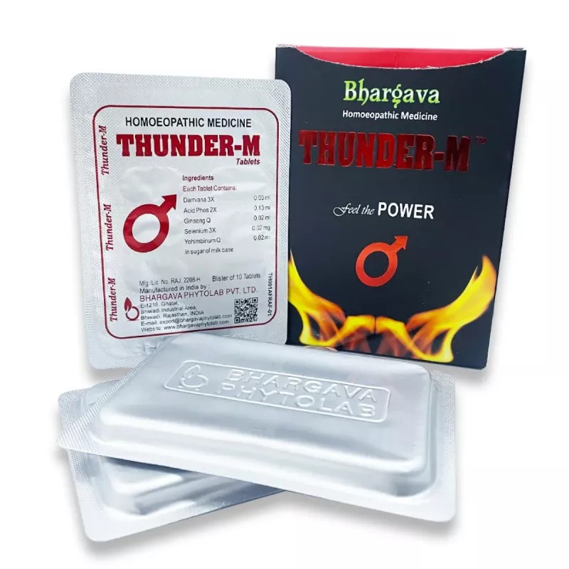 Bhargava Thunder M Tablet (30tab)