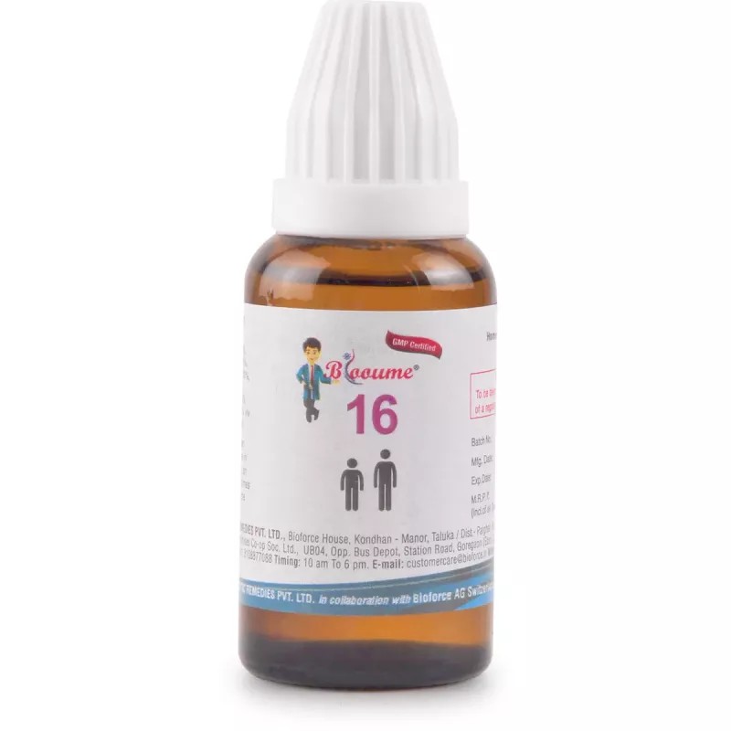 Bioforce Blooume 16 (Grow T) Drops (30ml)