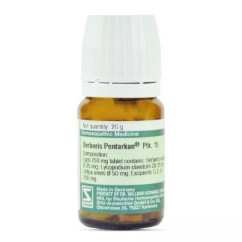 Willmar Schwabe Germany Berberis Pentarkan Tablet (20g)