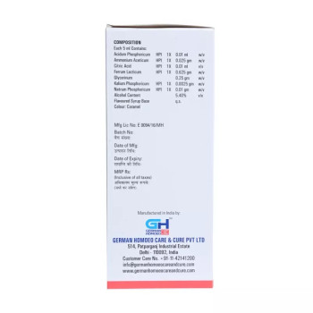 German Homeo Care & Cure Haemoplus Tonic (500ml)