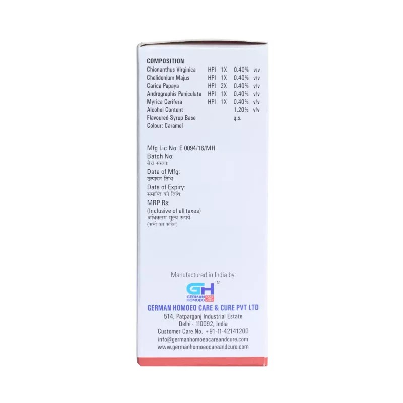 German Homeo Care & Cure Hepar Tonic (125ml)