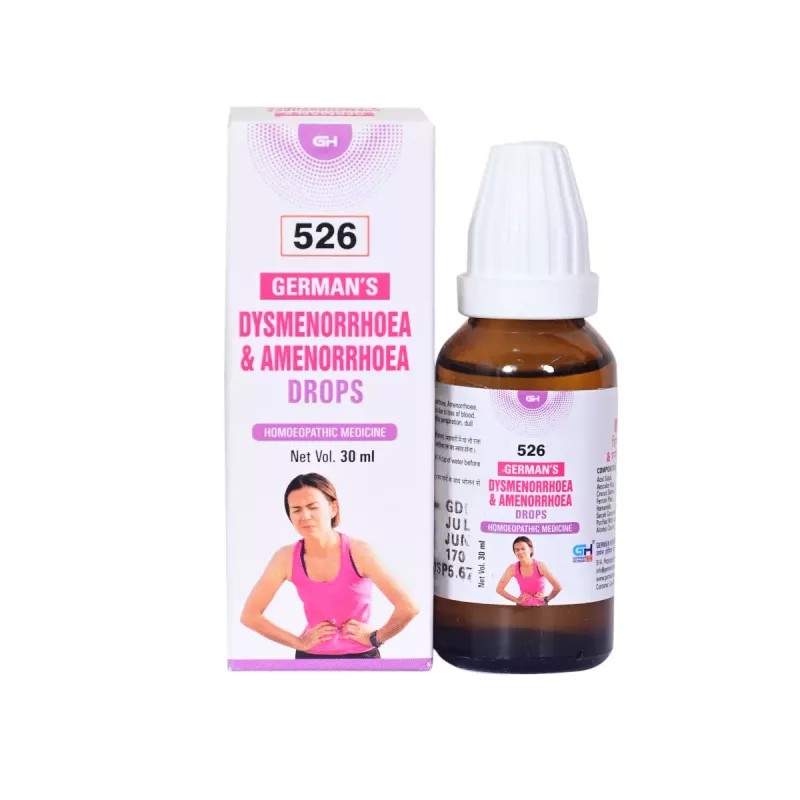 German Homeo Care & Cure Dysmeno & Ameno 526 (30ml)