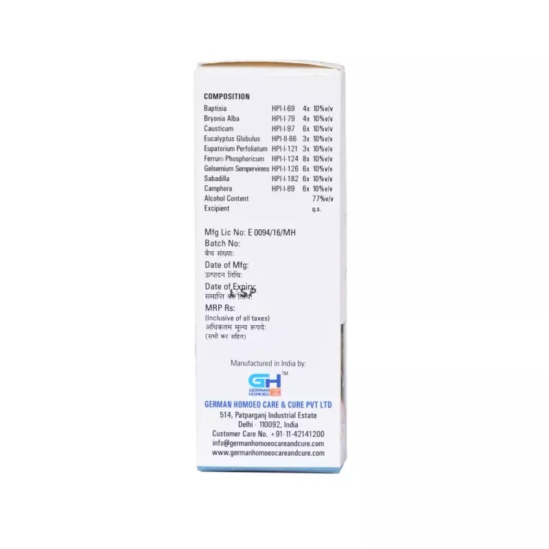 German Homeo Care & Cure Fever Drops (30ml)