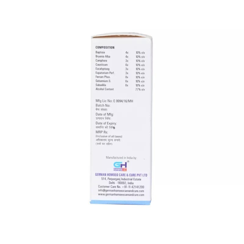 German Homeo Care & Cure Flu Drops 506 (30ml)