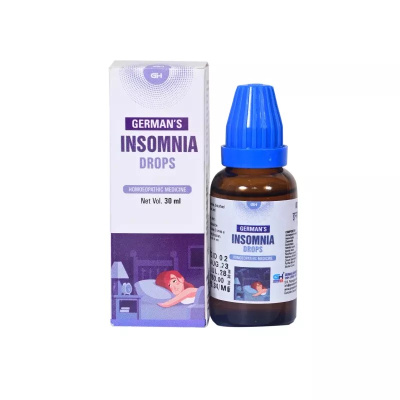 German Homeo Care & Cure Insomnia Drops (30ml)