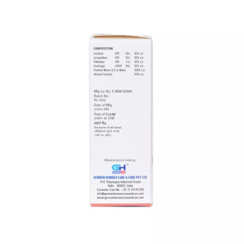 German Homeo Care & Cure Left O Drops 536 (30ml)