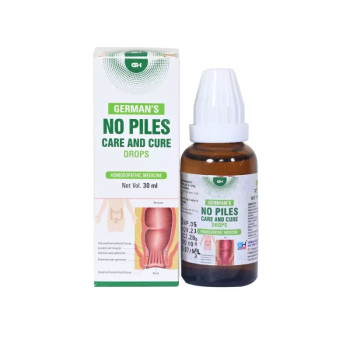 German Homeo Care & Cure No Piles Drops (30ml)