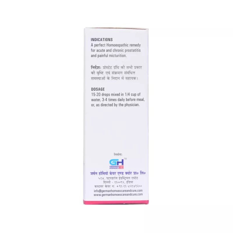 German Homeo Care & Cure Prosta Drops (30ml)