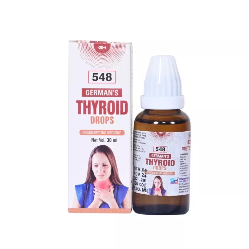 German Homeo Care & Cure Thyroid Drops 548 (30ml)