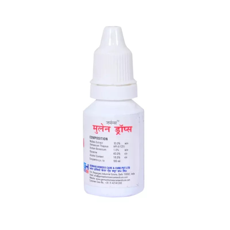 German Homeo Care & Cure Mullein Drops (15ml)