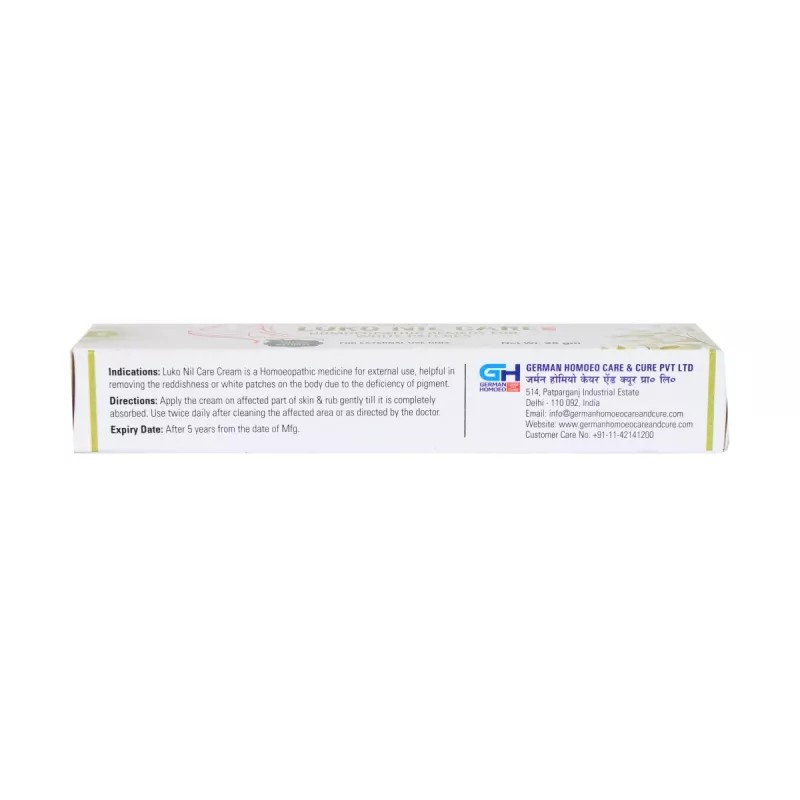 German Homeo Care & Cure Luko Nil Care Cream (25g)