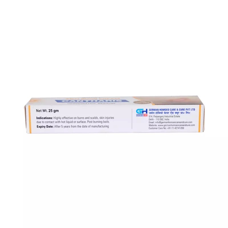German Homeo Care & Cure Cantharis Anti Burn Cream (25g)