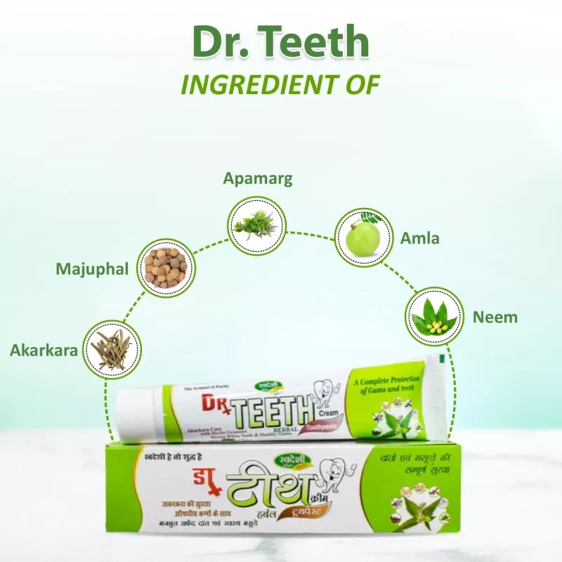 Swadeshi Ayurved Dr. Teeth (100g)