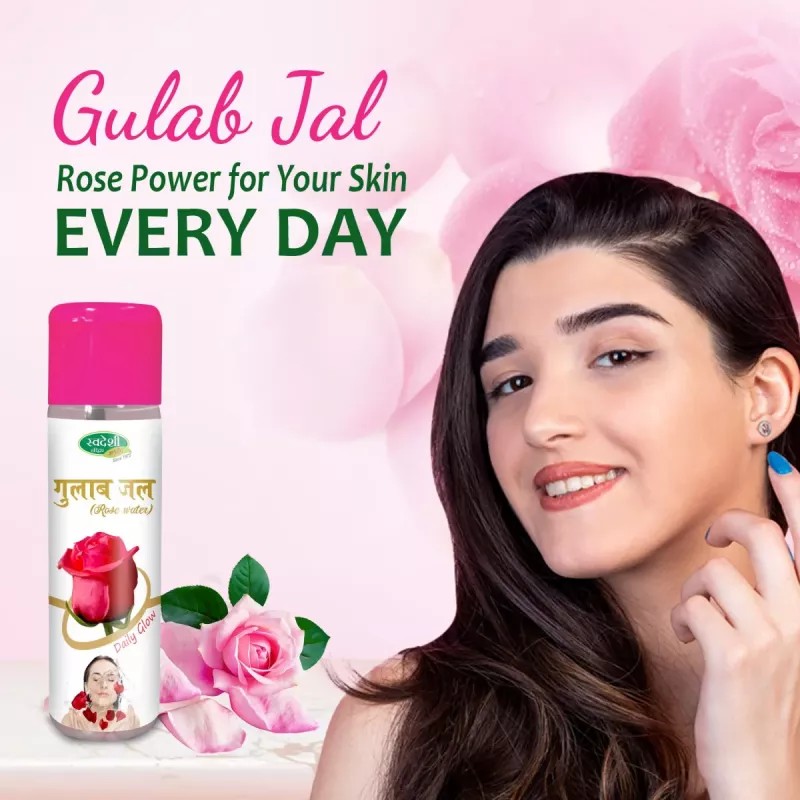 Swadeshi Ayurved Gulab Jal (100ml)