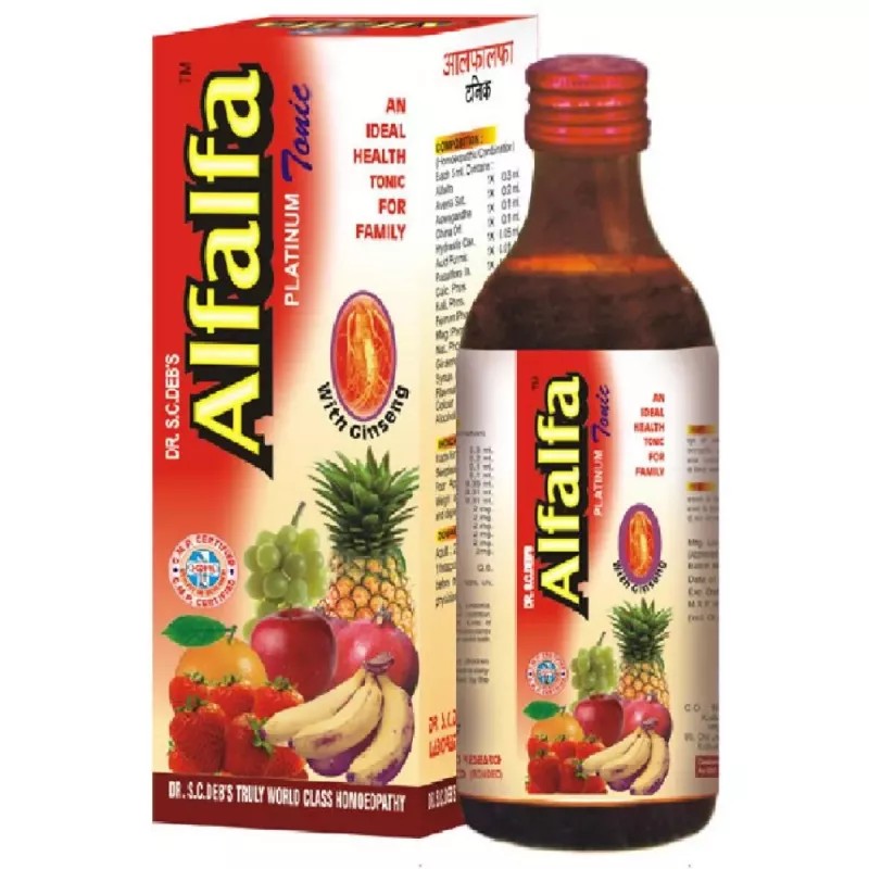 Dr S C DEBS Alfalfa Platinum with Ginseng (450ml)