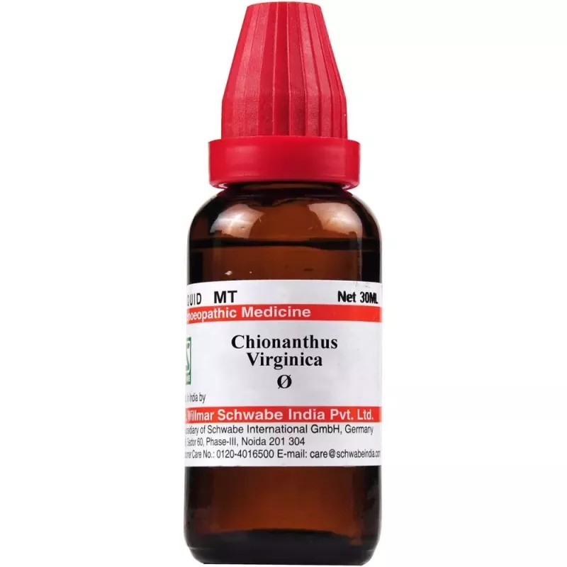 Willmar Schwabe India Chionanthus virginica 1X (Q) (30ml)