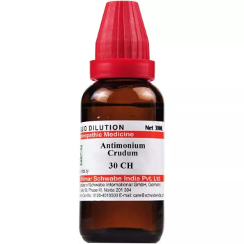 Willmar Schwabe India Antimonium Crudum 30 CH (30ml)