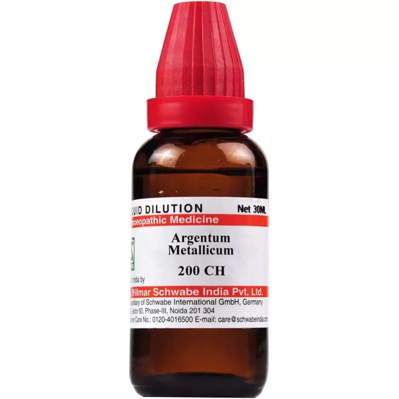 Willmar Schwabe India Argentum Metallicum 200 CH (30ml)