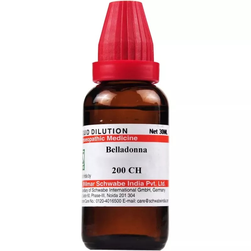 Willmar Schwabe India Belladonna 200 CH (30ml)