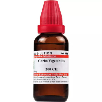 Willmar Schwabe India Carbo Vegetabilis 200 CH (30ml)