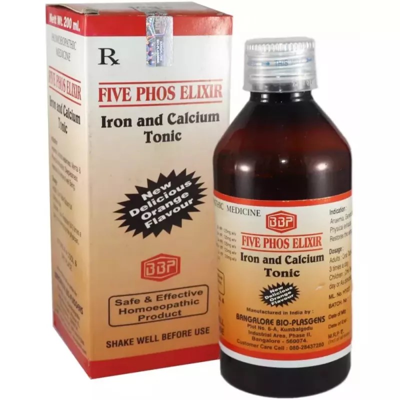 Bangalore Bio-Plasgens Five Phos Elixir (100ml)