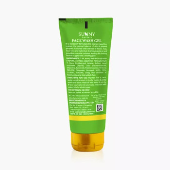 Bakson Sunny Face Wash Gel With Neem And Tulsi (110g)