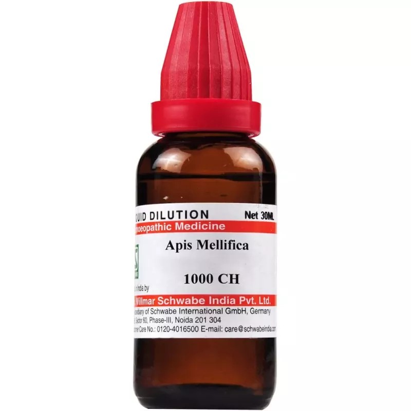 Willmar Schwabe India Apis Mellifica 1M (1000 CH) (30ml)