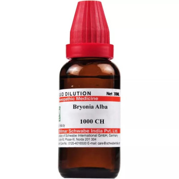 Willmar Schwabe India Bryonia Alba 1M (1000 CH) (30ml)