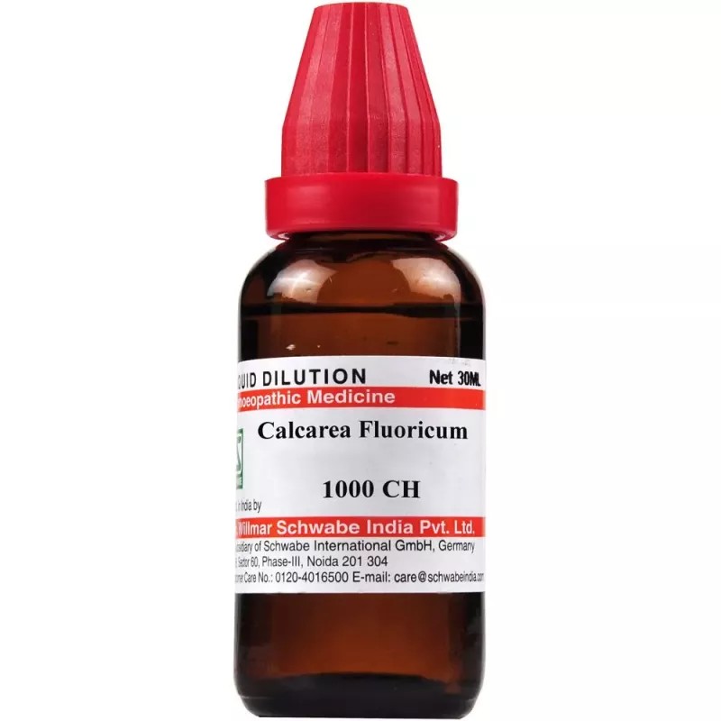 Willmar Schwabe India Calcarea Fluoricum 1M (1000 CH) (30ml)