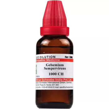 Willmar Schwabe India Gelsemium Sempervirens 1M (1000 CH) (30ml)
